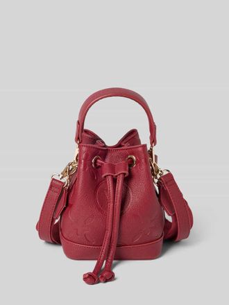 Valentino Handbags Bucket Bag mit Logo-Muster Modell SAMBA in Rot, Gr&ouml;&szlig;e 1