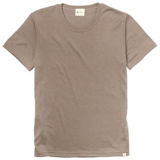 Engel Shirt S/S Merinoshirt - Unisex | braun