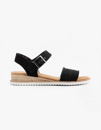 Skechers Womens Skechers 113541/BLK DESERT KISS-ADOBE PRINCESS Womens Strap Sandals Black - Size: 7