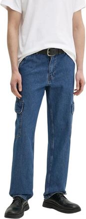 Levi's Straight Jeans - Heren - Regular Fit Jeans - Blauw - W30 L32 - Katoen - Jeans