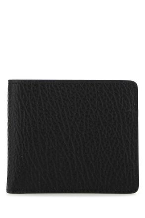 Maison Margiela Black Leather Wallet