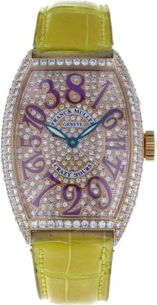 Franck Muller Cintree Curvex Automatic Diamond Ladies Watch 5850 CH D CD