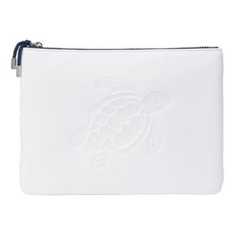 Vilebrequin Neoprene Pouch Solid in Blanc at Nordstrom