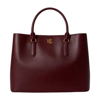 Ralph Lauren Marcy 36 Satchel - Bags - Mujer - Rojo - ONE SIZE