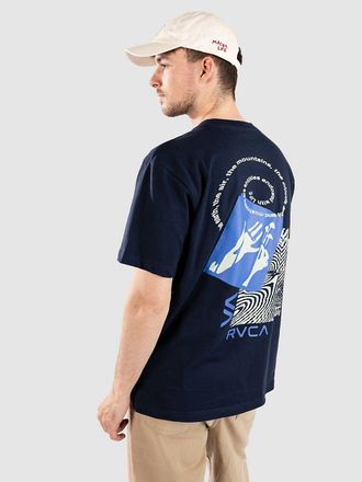 Rvca Prmtvo Light Dose T-Shirt blau