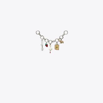 Tory Burch Womens Swan Multi-Charm Bag Charm, One Size