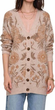 Heartloom Ryan Long Sleeves Cardigan In Cream