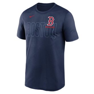 Nike Boston Red Sox Knockout Team Legend Nike Mens Dri-FIT MLB T-Shirt in Blue | NKGK44BBQ-HMW