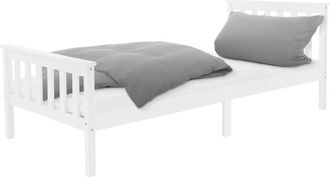 ML Design Somier de láminas 90x200 cm madera de pino blanco