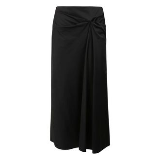 Max Mara Midi Skirts, female, Black, Size: M Gonna Paggi