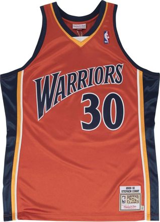 Mitchell & Ness NBA x Golden State Warriors 2009-10 Jerseys Stephen Curry 30 AJY4CP19132-GSWORAN09SCU