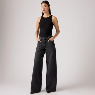 Levi's 94 Baggy Wide Leg Jeans - Womens - 25X33 - Black