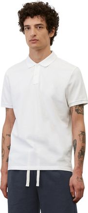 Marc O'Polo Poloshirt MARC OPOLO, Herren, Gr. XXXL (58), weiss (wei&szlig;), Piqu&eacute;, Obermaterial: 100% Baumwolle, regular fit h&uuml;ftlang, Flachstrickb&uuml;ndchen, Shirts Polo