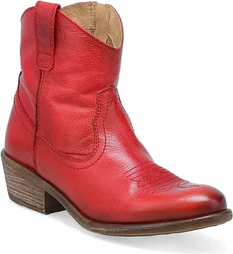 Miz Mooz Womens Carlitos Ankle Boot In Red