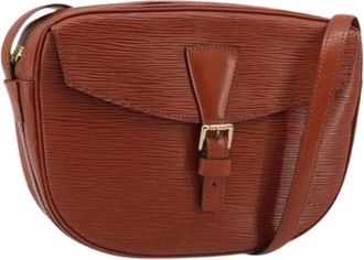 Louis Vuitton Pre-owned Cross Body Bags, female, Brown, Size: ONE SIZE Pre-owned Leather Cross Body Bag