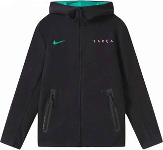 Nike Nike 2020-2021 Barcelona Tech Fleece Hoodie (Black)