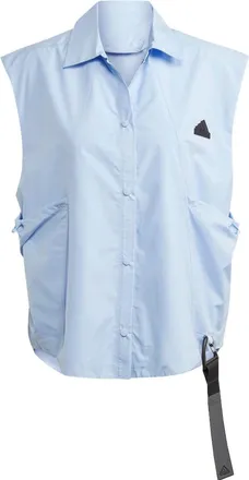 adidas (WMNS) adidas City Escape Vest Logo Blue IA2138