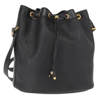 Dior Pre-owned Bucket Bags, female, Black, Size: ONE SIZE Pre-owned Vintage Bucket Bag