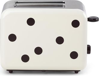 Kate Spade New York dot 2-slice toaster in Black/White at Nordstrom