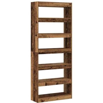 vidaXL Vidaxl - Estanter&iacute;a Madera Vieja 80 X 30 X 198 Cm Madera Contrachapada