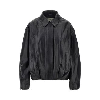 Arma Melis leather Aviator jacket Woman 38