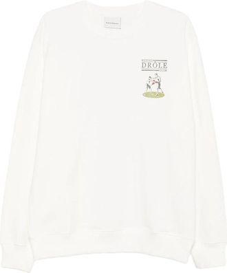 Dr&ocirc;le de Monsieur Dr&ocirc;le Boxers Graphic-print Sweatshirt