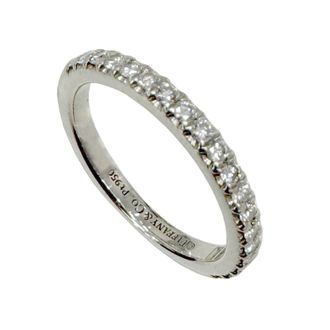 Tiffany & Co. Silver Platinum 950 Band Ring (Pre-Owned)