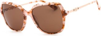 Anne Klein AK7093 682 Womens Sunglasses Pink Size 56