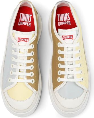 Camper Runner Up Twins Platform Sneaker in Multi - Beige at Nordstrom, Size 37