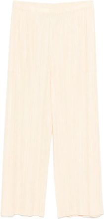 Pleats Please Issey Miyake Plooibroek - Geel