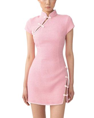 Sau Lee Ada Tweed Mini Dress