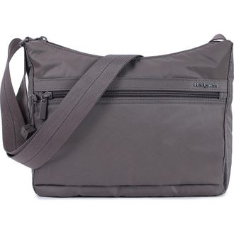 Hedgren Harpers RFID Water Repellent Shoulder Bag in Sepia at Nordstrom Rack