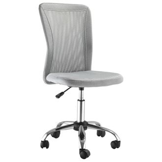 Vinsetto Silla de oficina 43x58x100 cm gris