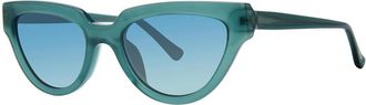 Kensie Justify Polarized Shamrock Womens Sunglasses Green Size 52 - Free RX Lenses - Free RX Lenses