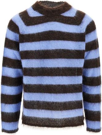 Emporio Armani Kniited sweater with striped motif Man S