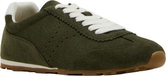 Blondo Carmen Waterproof Sneaker in Olive Multi Suede at Nordstrom, Size 8.5