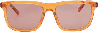 Saint Laurent Red Rectangular Mens Sunglasses SL 501 005 56
