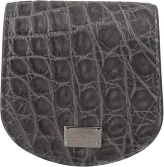 Dolce & Gabbana Tweedehands leren portemonnees - Dames - Vintage Accessoires - Rood - ONE Size - Vintage