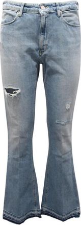 Dondup Denim Broek - Dames - Flared Jeans - Blauw - W27 - Denim - Jeans