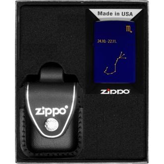 OEM Juego De Encendedores Zippo Con Dise&ntilde;o De Escorpi&oacute;n Del Zodiaco, Regalo N.&ordm; 3