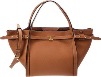 Tod's Tods Logo Small Leather Tote