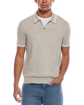 Ted Baker Mahani Zip Polo Shirt