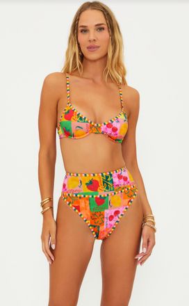 Beach Riot Carlotta Bikini Bottom In Fruits
