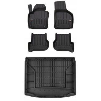 OEM Set Alfombrillas De Goma 3d Vw Golf Plus 2005-2014 T