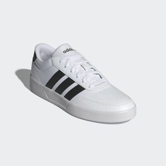 adidas Sneaker ADIDAS SPORTSWEAR BREAKNET 3.0, Herren, Gr. 38,5, schwarz-weiss (cloud wei&szlig;, core schwarz, ftwr wei&szlig;), Synthetik, Schuhe Sneaker