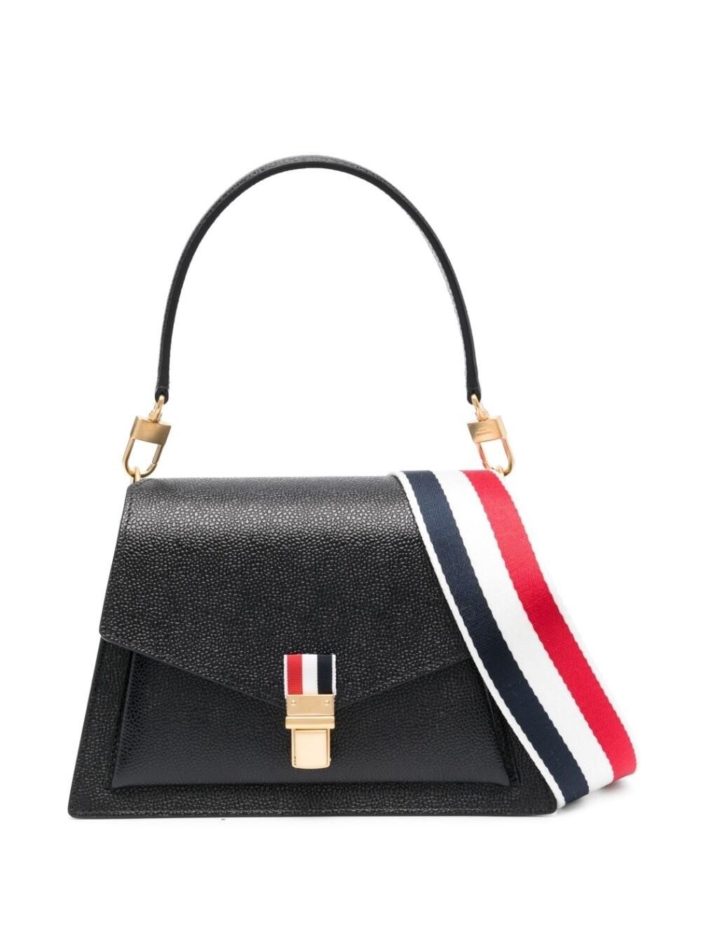 【送料&関税込】Thom Browne Grey Leather Rabbit Top Handle B Thom Browne Thom Browne Grey Leather Rabbit Top Handle Bag