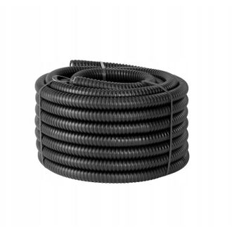 OEM Tubo Conductor, &Oslash; 26/32, Met&aacute;lico, Revestido En Negro, Con Piloto