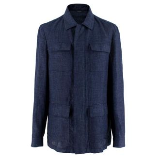 Loro Piana Linen Lightweight Jacket Size S