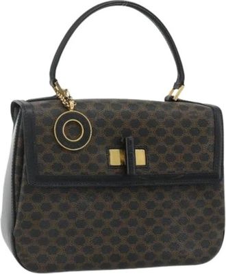 Celine Pre-owned Handbags, female, Multicolor, Size: ONE SIZE Pre-owned Macadam Canvas Hand Bag