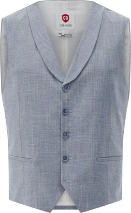 Club of Gents Kostuums, Heren, Blauw, S, Paddy Gilet